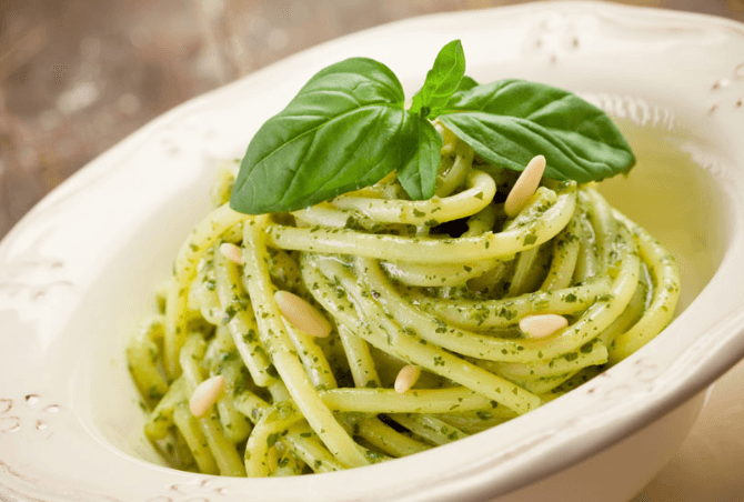 imagen PASTA AL PESTO